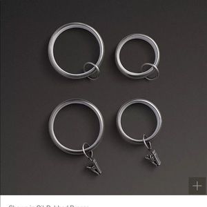 Restoration Hardware Estate Large Clip Rings